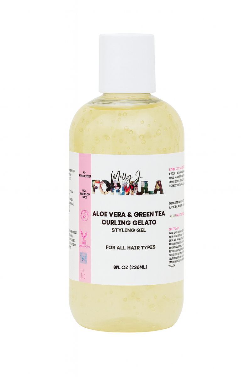 Aloe Vera & Green Tea Curly Gelato Styling Gel – Melly J Formula